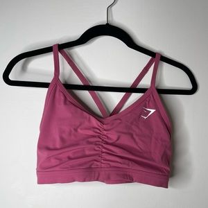 Gymshark Ruched Training Sports Bra Large
